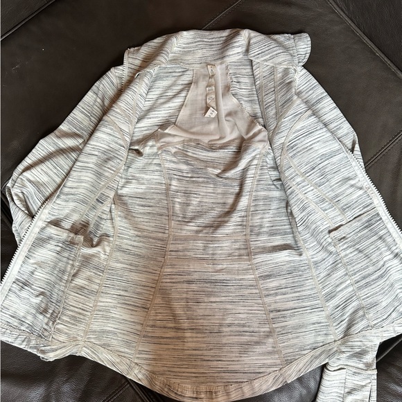Lululemon Define Jacket - Space Dye Camo White Silver Spoon - Picture 4 of 12